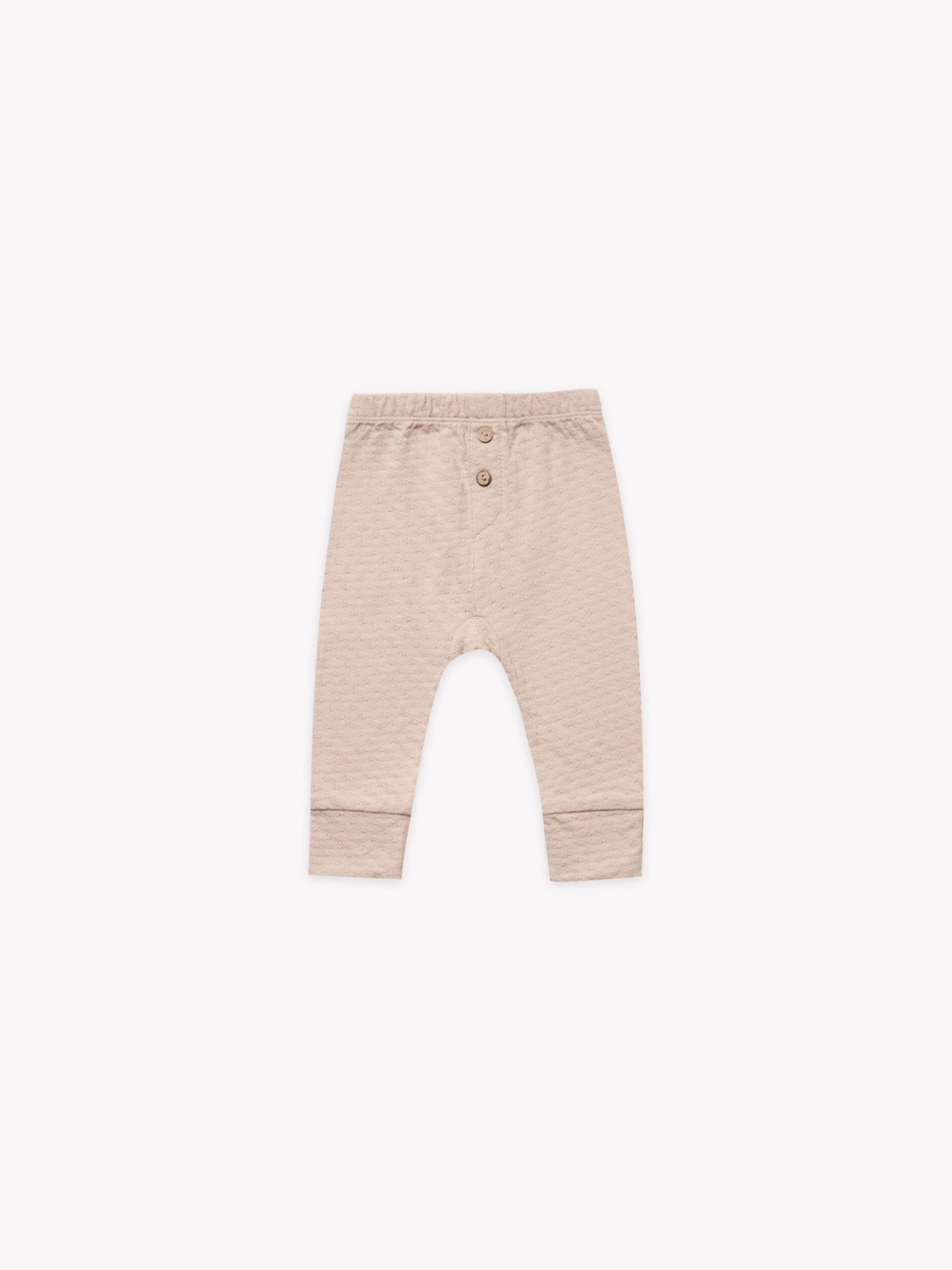 Pointelle baby pants - Riverstone