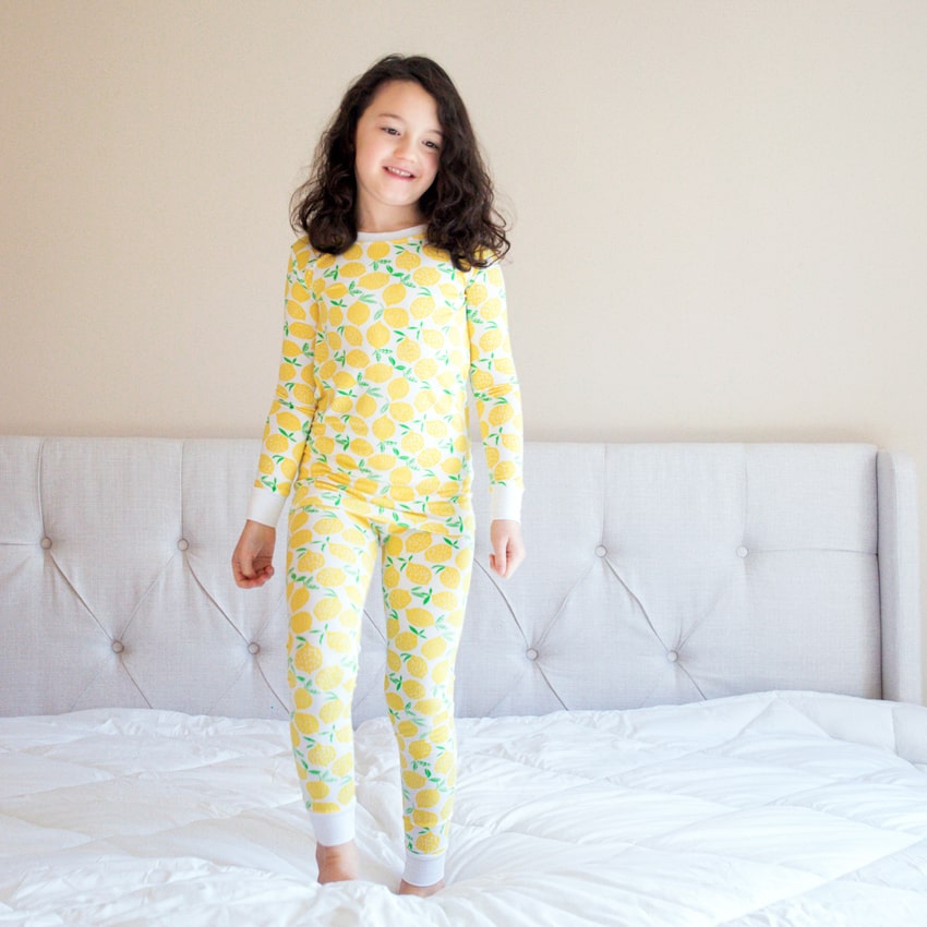 Lemons - Long Sleeve Two Piece Pajama Set – Little Barn Baby
