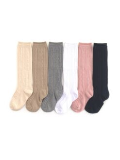 Little Stocking Co Black Cable Knit Tights – Blossom
