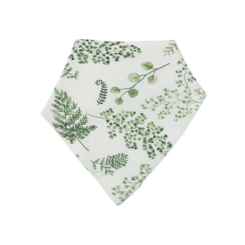 Angel Dear Ferns Bamboo Bandana Bib