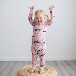 Little Sleepies Birthday Cakes Bamboo Viscose Two-Piece Pajama Set