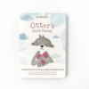 Slumberkins Silver Otter Snuggler and Board Book Limited Edition Family Bonding Collection