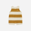 Rylee + Cru Gold Stripe Terry Sleeveless Romper