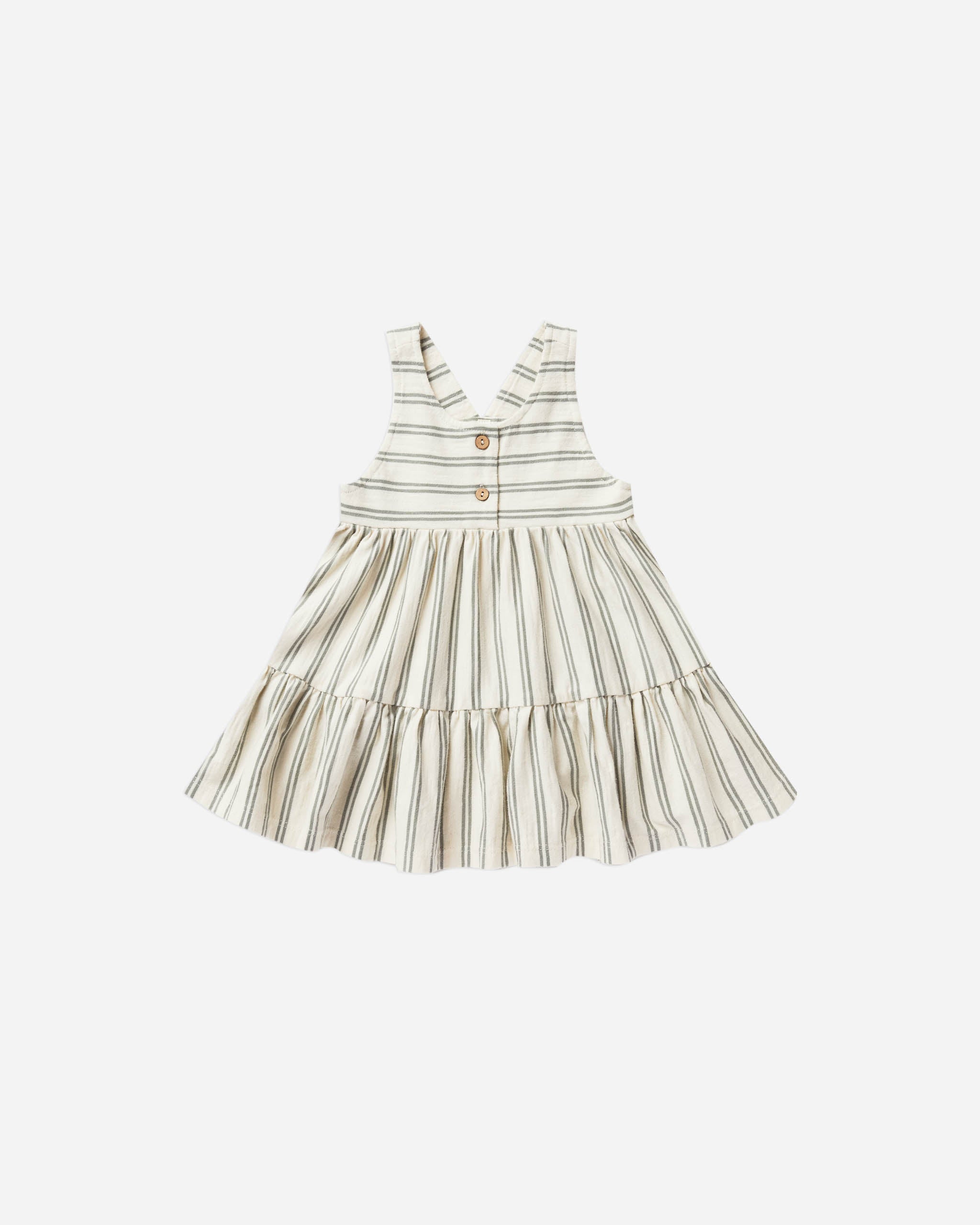 Rylee + Cru Aqua Stripe Ruby Swing Dress – FINAL SALE – Blossom