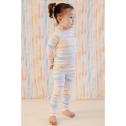 Starfish Bamboo Rayon Zippered Footie from Silkberry Baby – Blossom