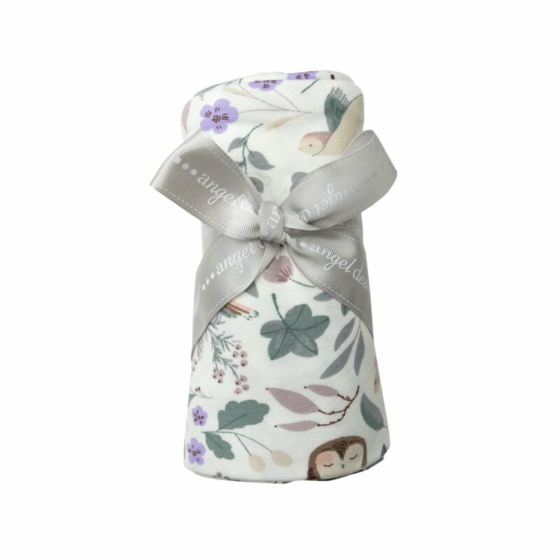 Owl Bamboo Viscose Swaddle Blanket from Angel Dear