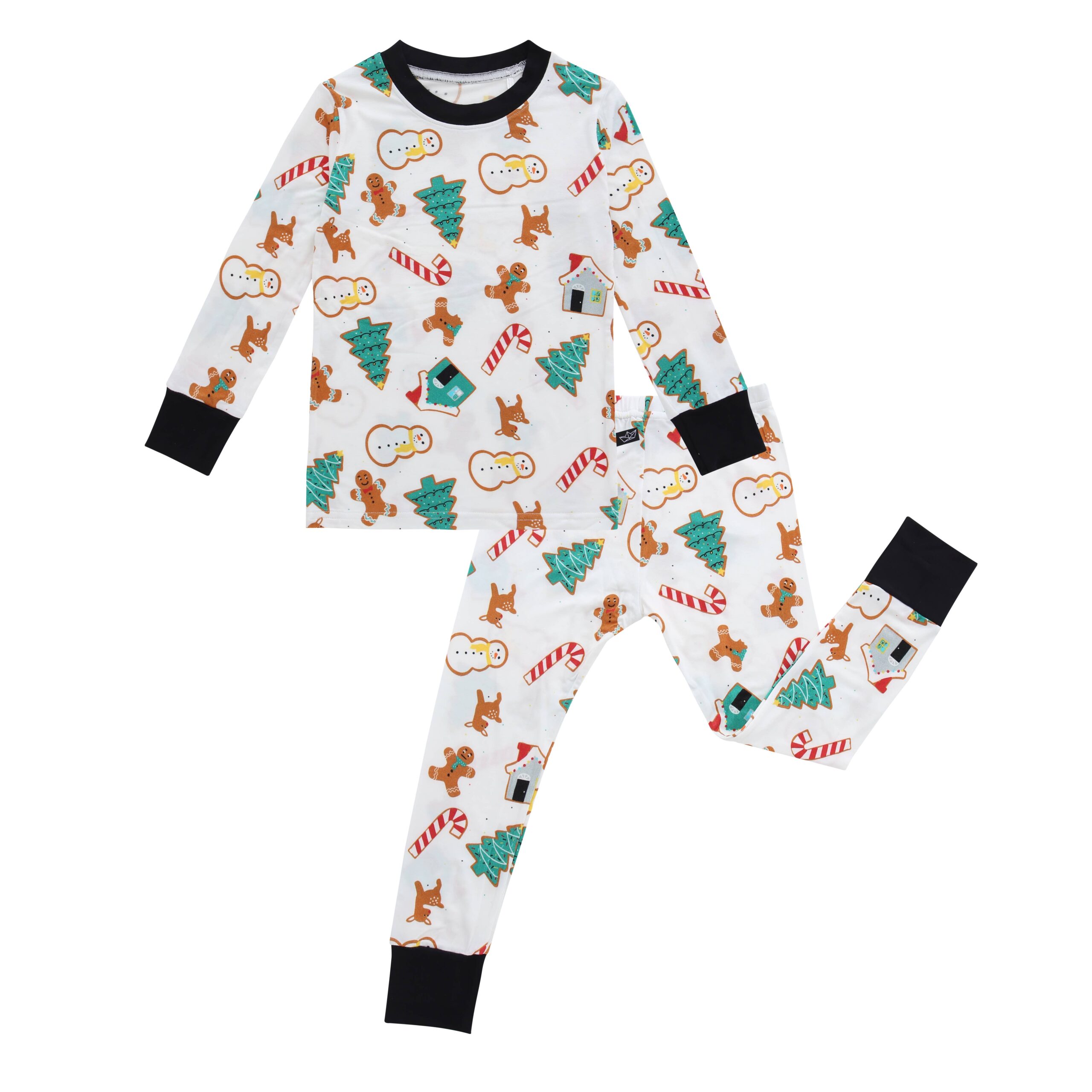 Peregrine Kidswear Sugar Cookie Two-Piece Bamboo Pajamas – Blossom