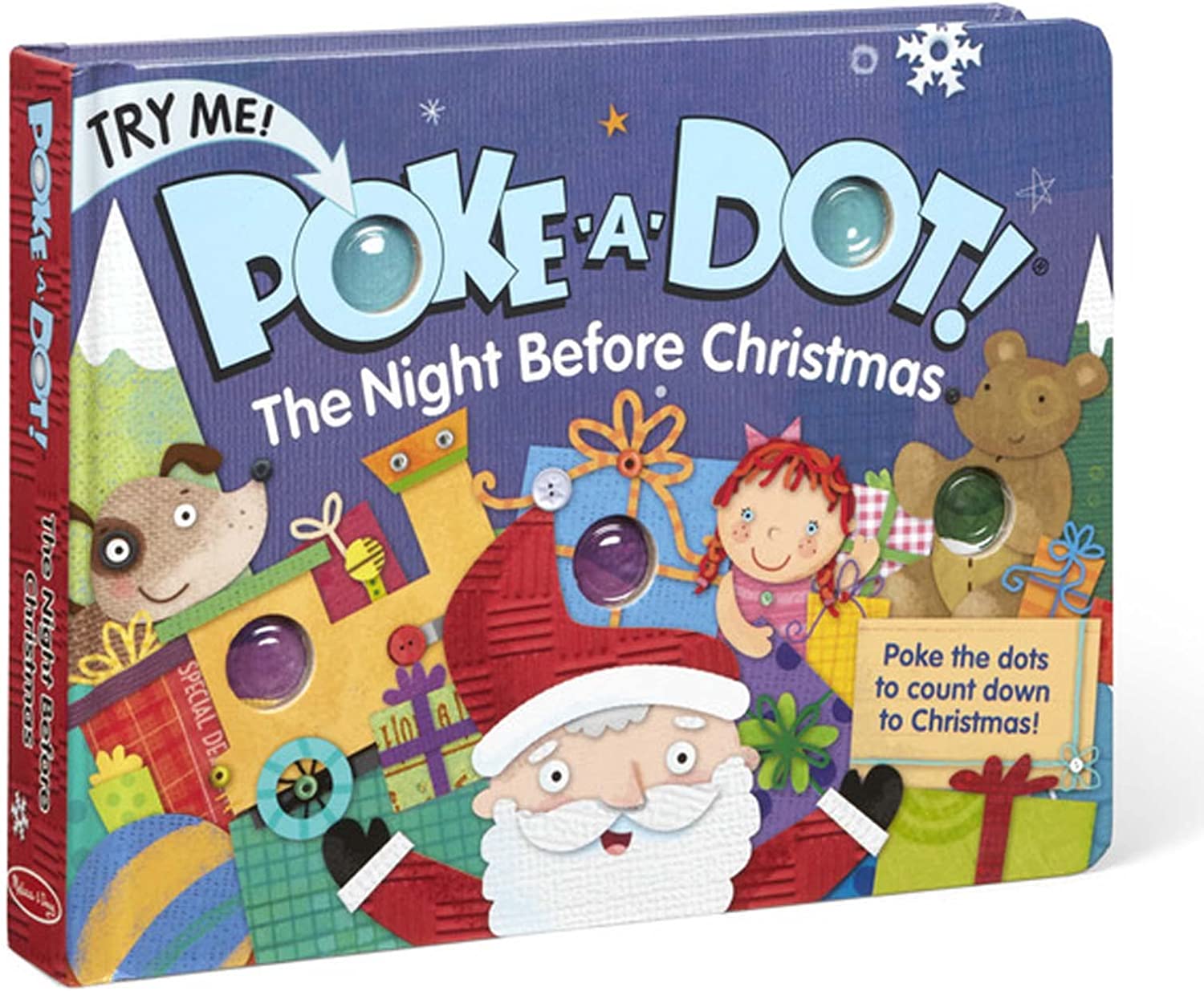 Melissa & Doug Poke-A-Dot! Book, The Night Before Christmas