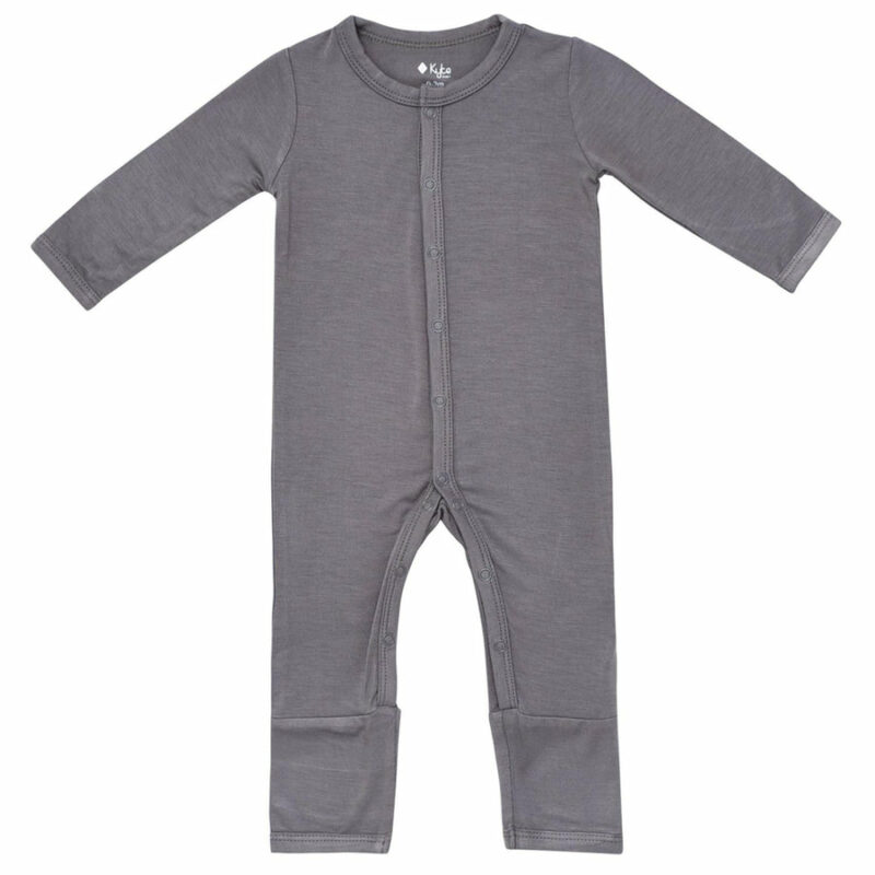 Kyte BABY Romper in Charcoal