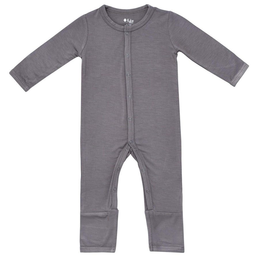 Kyte BABY Romper in Charcoal – Blossom