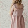 Jamie Kay Organic Cotton Muslin Gemima Dress in Mauve Shadow – Blossom