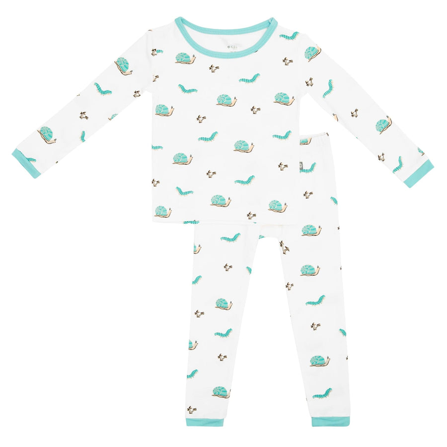 Kyte BABY Toddler Pajama Set in Crawl – Blossom