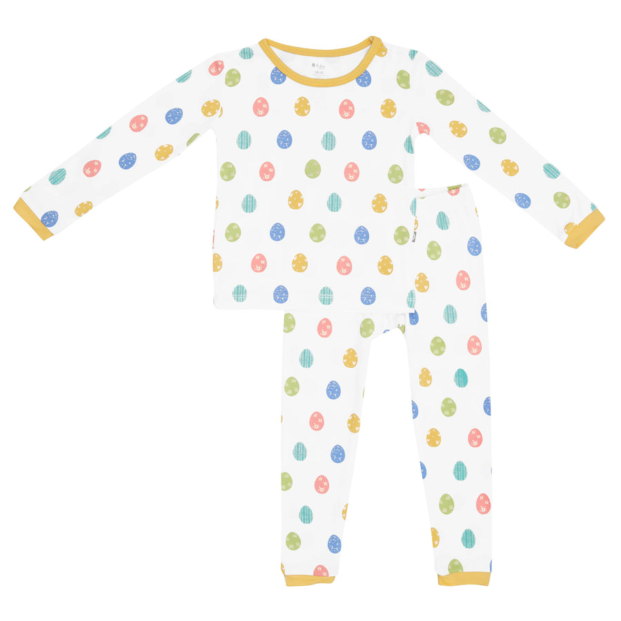 Kyte BABY Toddler Pajama Set in Spring Egg – Blossom