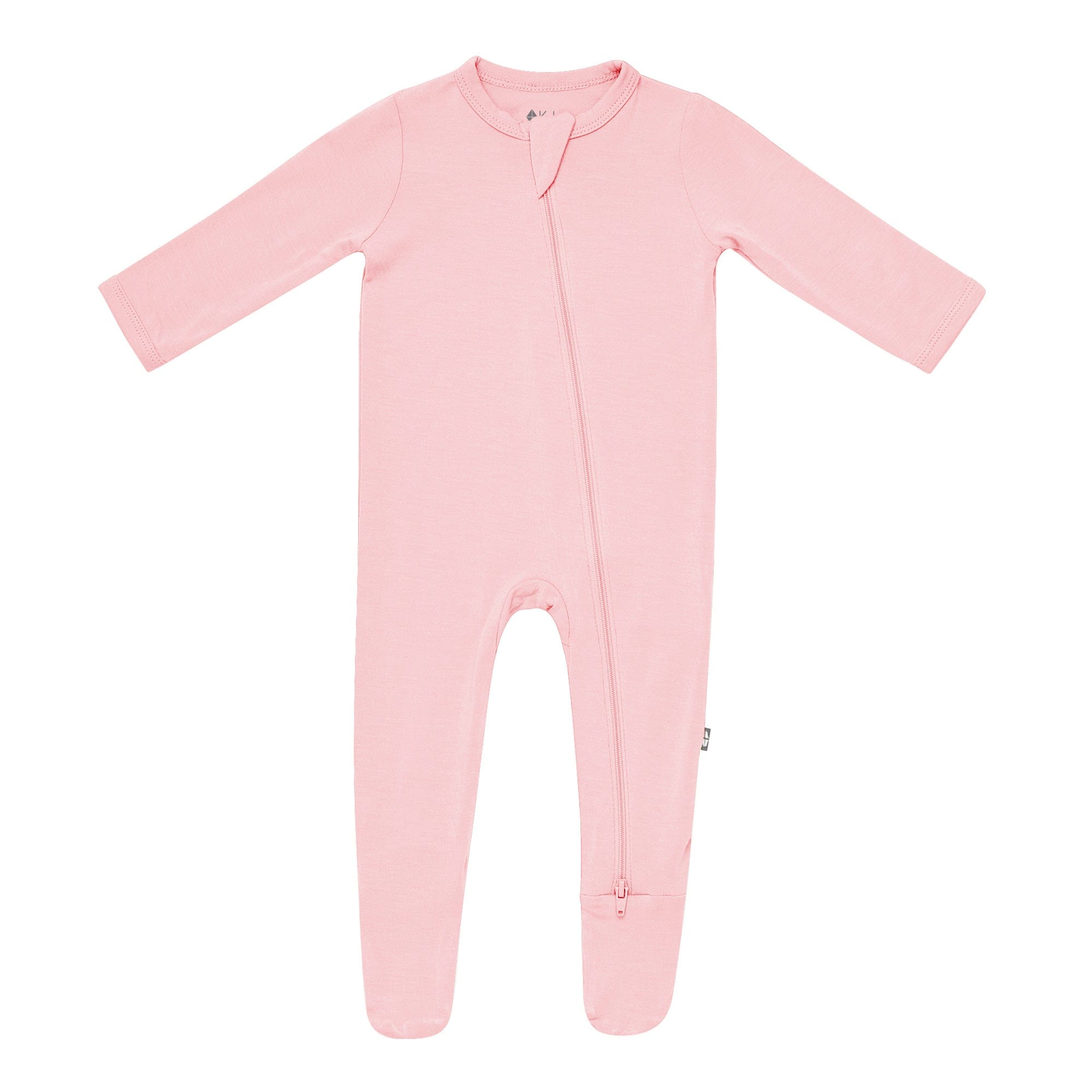 Kyte BABY Zippered Footie in Crepe – Blossom