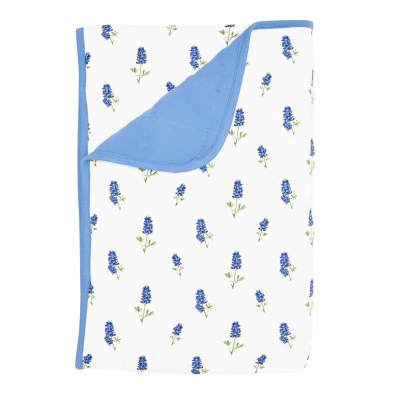 Kyte BABY Toddler Blanket in Periwinkle Bluebonnet