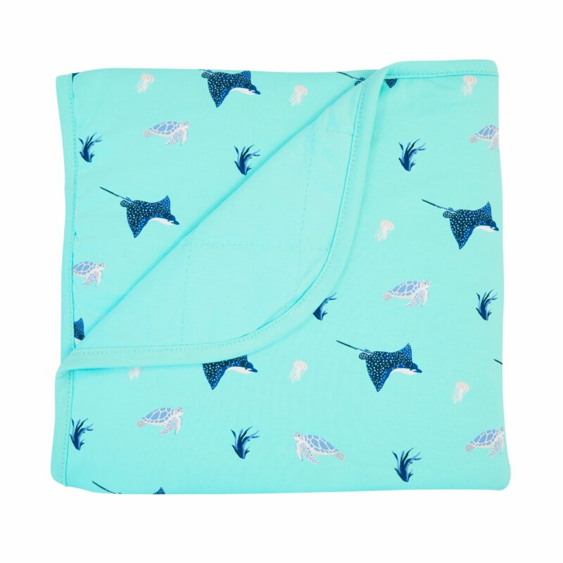 Kyte BABY Baby Blanket in Eagle Ray 