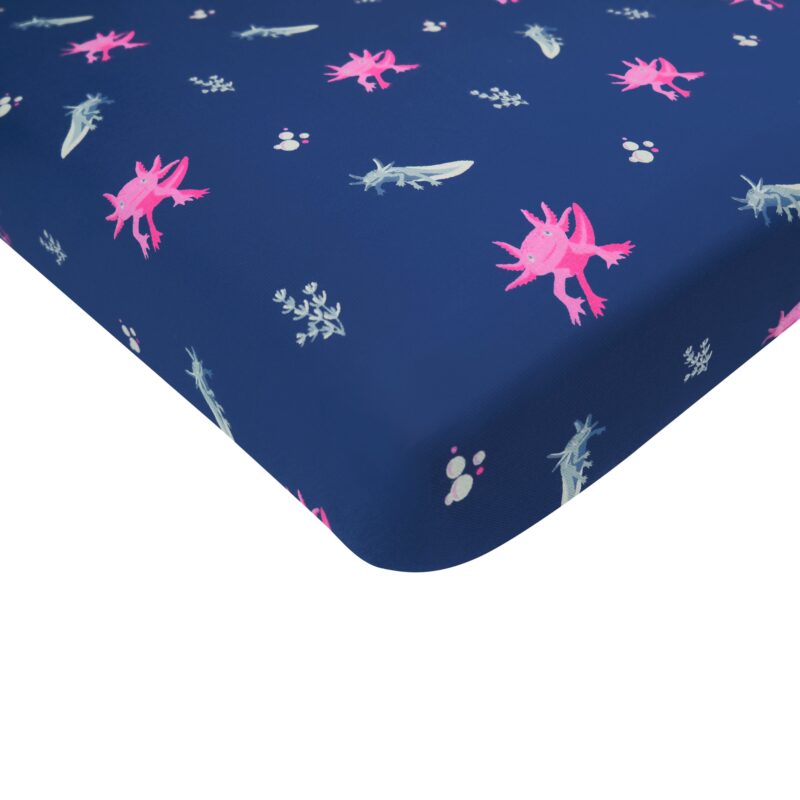 Kyte BABY Crib Sheet in Axolotl 