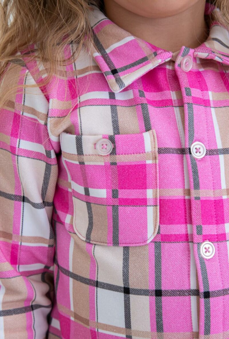 Pink Plaid Flannel