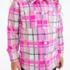 Pink Plaid Flannel available at Blossom