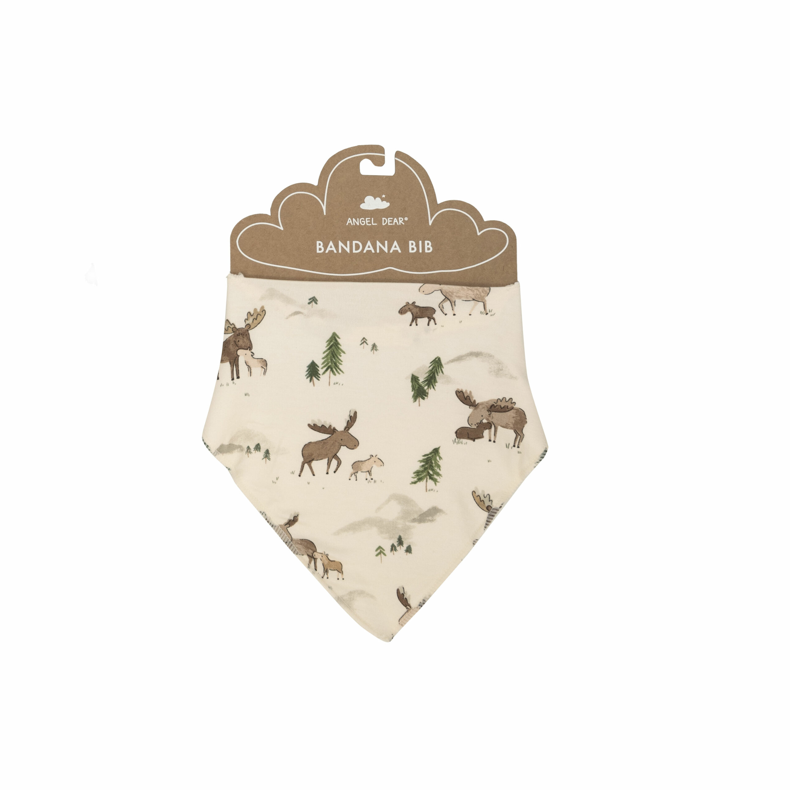 Angel Dear Moose Family Bandana Bib – Blossom