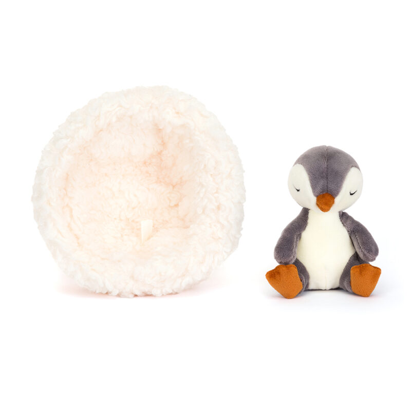 Hibernating Penguin made by Jellycat