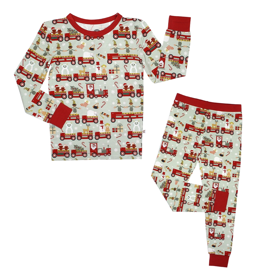 Christmas Pajamas for Girls - Joy in the Works