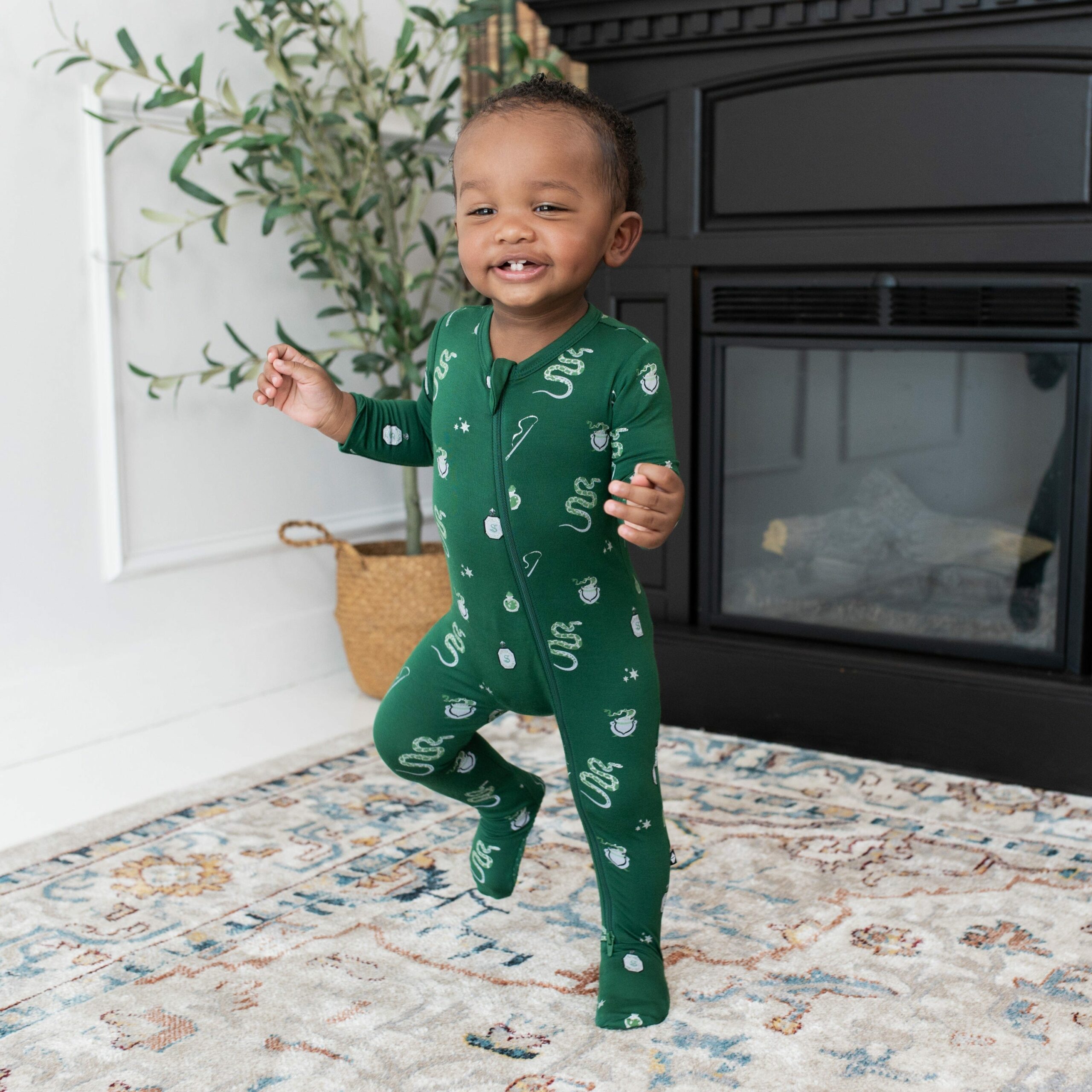Kyte Baby Emerald 2 Piece Bamboo Pajama Set