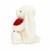 Bashful Red Love Heart Bunny from Jellycat