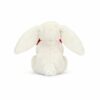 Bashful Red Love Heart Bunny Little made by Jellycat