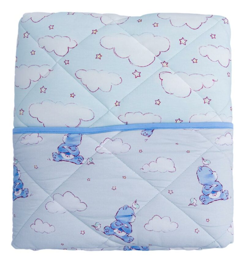 Care Bears Baby Grumpy Bear Bamboo Viscose Toddler Birdie Quilt from Birdie Bean