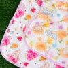 Birdie Bean Care Bears Baby Spring Flowers/Blooms Bamboo Viscose Toddler Birdie Quilt Bedding