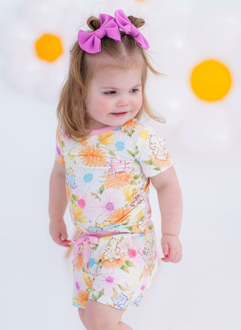 Birdie Bean Care Bears Baby Spring Flowers Bamboo Viscose 2-Piece Set