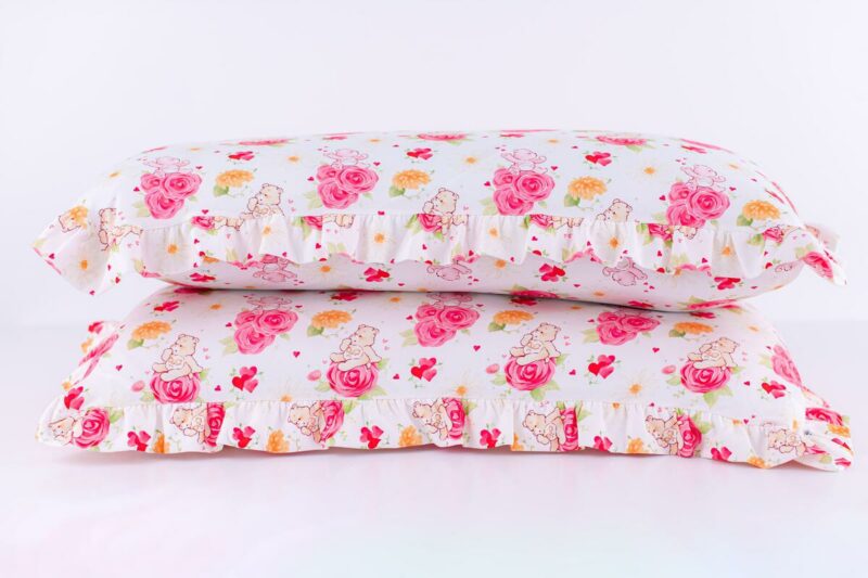 Care Bears Baby Blooms Bamboo Viscose Zipper Pillowcase Set from Birdie Bean