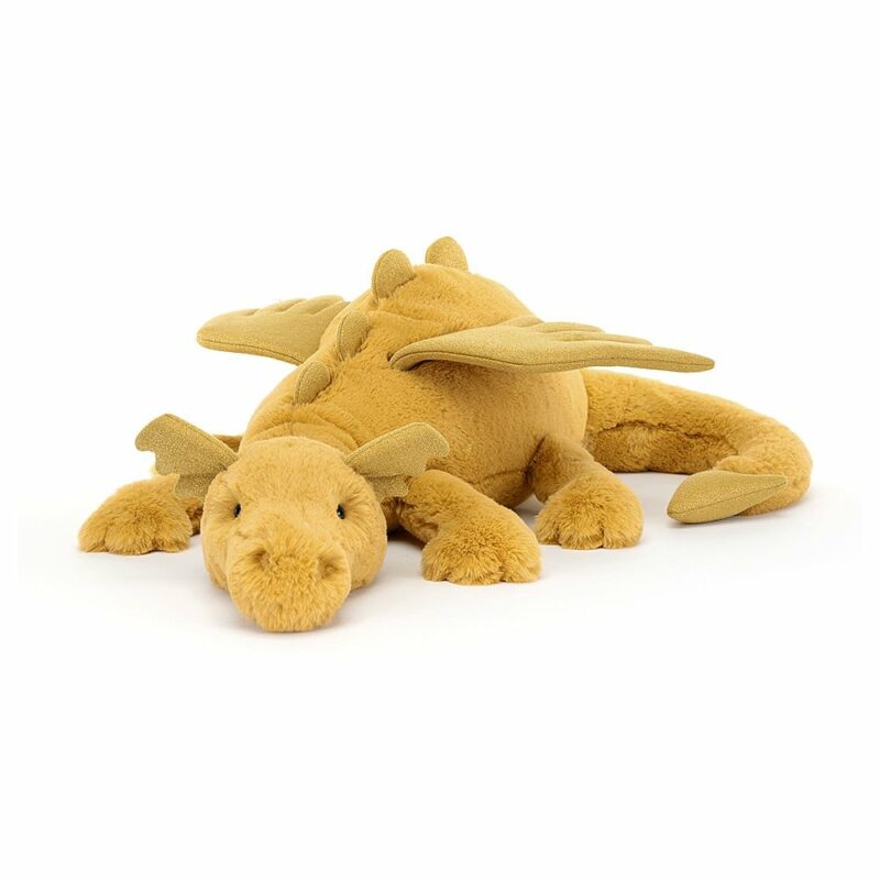 Jellycat Golden Dragon Little