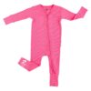 Strawberry Bamboo Viscose Ribbed Convertible Romper