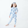 Dreamiere Something Blue Bamboo Viscose Two Piece Pajamas Set