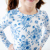 Something Blue Bamboo Viscose Two Piece Pajamas Set from Dreamiere