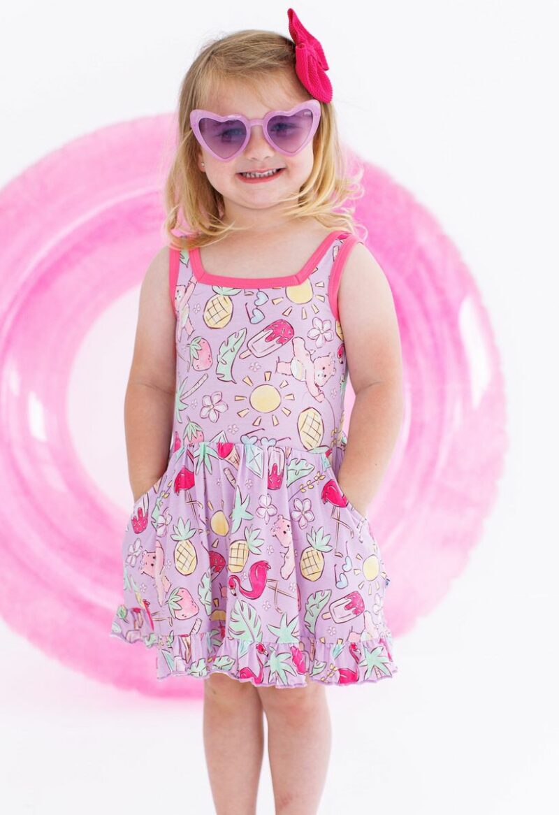 Care Bears Baby We Love Summer Bamboo Viscose Birdie Dress