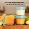 Musk Dusk Glass Baby Food Storage Containers made by KeaBabies