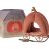 Pumpkin Carriage For Mouse made by Maileg