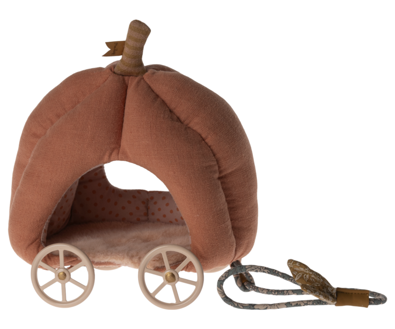 Maileg Pumpkin Carriage For Mouse