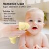 KeaBabies Sunshine Bamboo Viscose Baby Washcloths part of our  collection