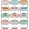 KeaBabies Musk Dusk Glass Baby Food Storage Containers