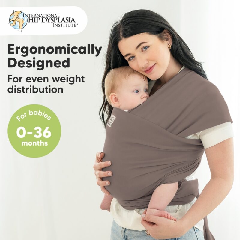 Copper Gray Original Baby Wrap Carrier from KeaBabies