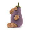 Bartholomew Bear Eggplant from Jellycat