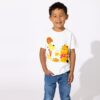 Bellabu Bear Garfield The Movie Bamboo Terry Oversized T-Shirt