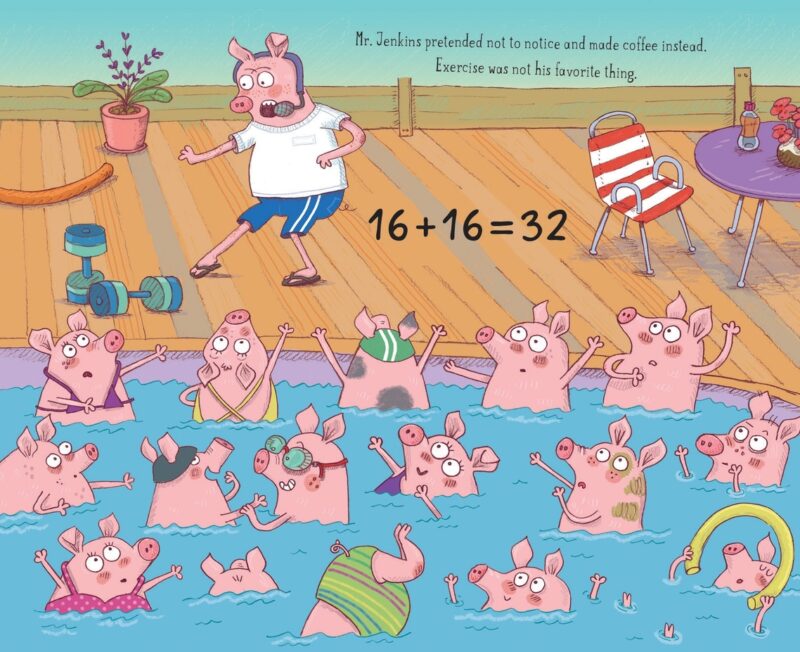 Too Many Pigs in the Pool made by