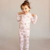 Butterscotch Babies Snails Bamboo Viscose Two-Piece Pajama Set