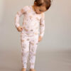 Snails Bamboo Viscose Two-Piece Pajama Set from Butterscotch Babies