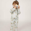 Butterscotch Babies Bees Bamboo Viscose Two-Piece Pajama Set